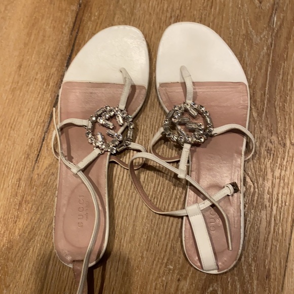 Gucci sandals Chrystal - Picture 4 of 7